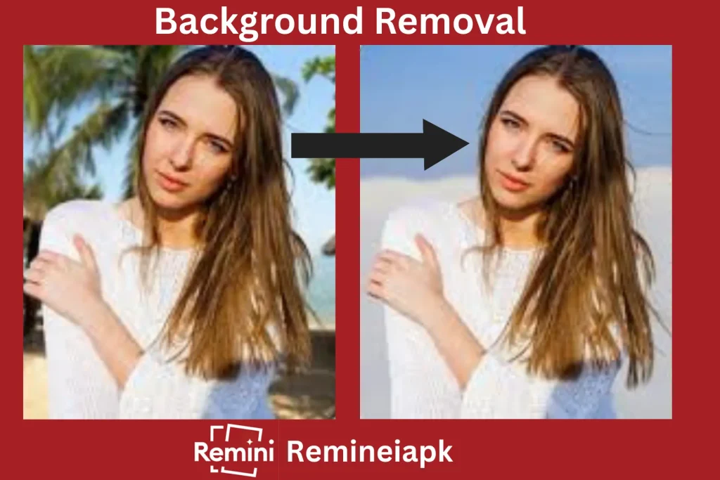 Remini MOD Apk Unlimited Pro Cards background removal feature