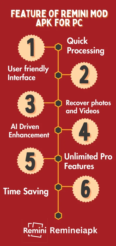 infographic remini for pc