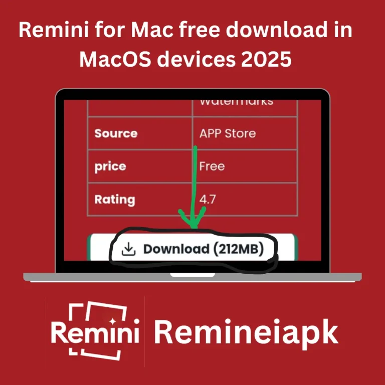 Remini For Mac download screenshot